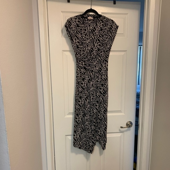 REBECCA Taylor Dress Size Small Sleeveless Zebra‎ Lily - Picture 6 of 8